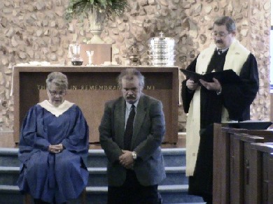 Pam and Twig were Ordained as Elders